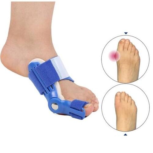 100 Pcs/lot Night Day Toe Split Straightener Hallux Valgus Orthotics Big Toe Bone Correction Bunion Guard Toe Separator
