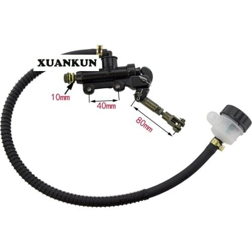 XUANKUN Motorcycle Brake Modification Accessories Disc Brake On The Pump Rod Type Rear Disc Brake Master Pump