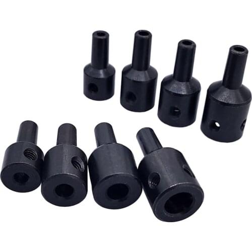 1PCS JT0 4mm/5mm/6mm/8mm Drill chuck motor shaft connecting rod shaft sleeve steel copper coupling