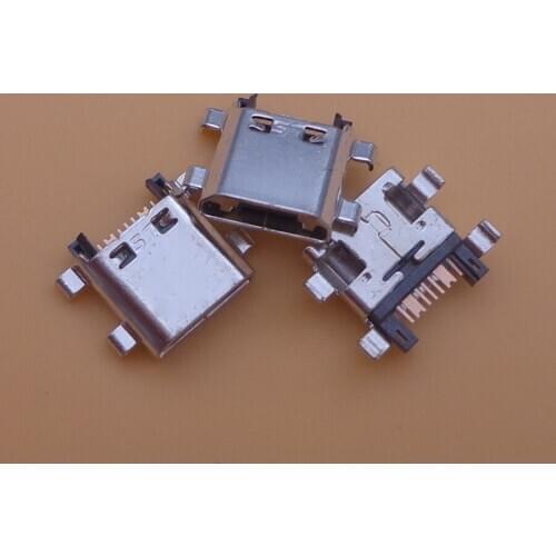 10pcs/lot Micro mini female USB Charging Port jack socket Connector dock plug parts for Samsung Galaxy J7 Neo / J701