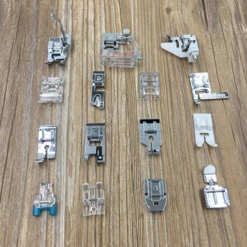 11pcs For Sewing Machines Press Foot Sewing Machine Parts Foot Press For Janome Feet Side Cutter DIY Craft Accessories