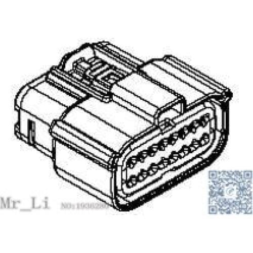 33472-2002[MX150 ASSY 1.5 RCPT 2X10 LTGY B/20]