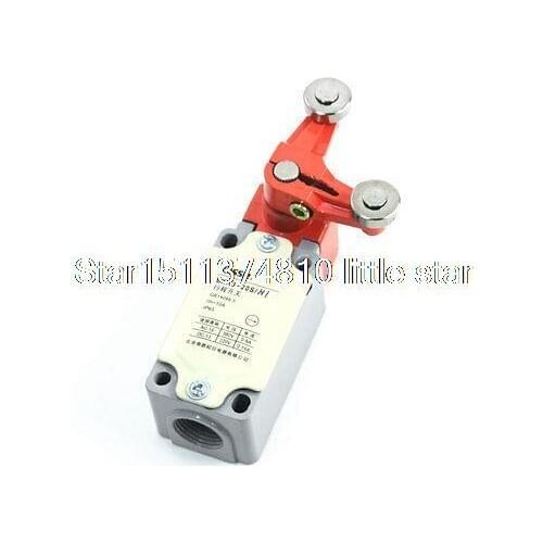 380V 10A 1NO 1NC SPDT Latching Action Double Rotary Roller Limit Switch