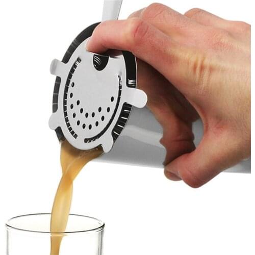 Bartender Cocktail Shaker Stainless Steel Strainer Bar Ice Wire Mixed Drink Colander Filter Cocktail Bar Accessories