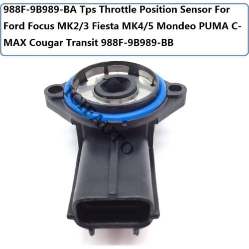 988F-9B989-BA Tps Throttle Position Sensor For Ford Focus MK2/3 Fiesta MK4/5 Mondeo PUMA C-MAX Cougar Transit 988F-9B989-BB
