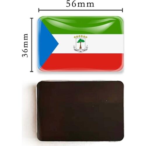 Equatorial Guinea Ethiopia Flag Fridge Magnet