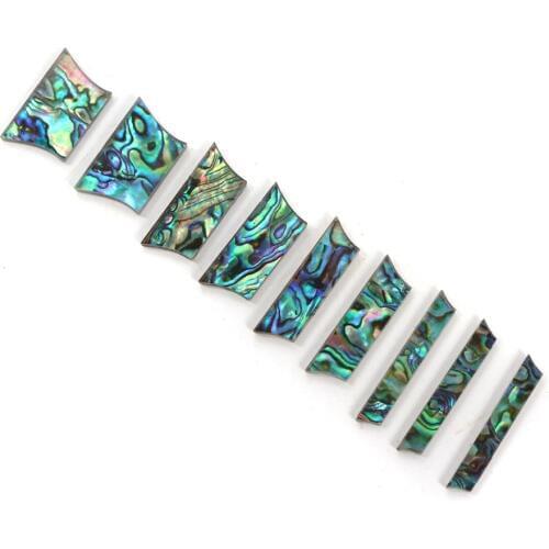1Set Electric Guitar Fretboard Inlay Shark Fin Rectangular mosaic or Flower basin mosaic
