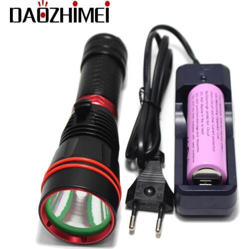 Underwater 100M XM-L2 LED Diving Flashlight Lamp Light Camping Lanterna Waterproof Torch use 26650 18650 Battery