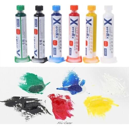 UV Solder Mask PCB BGA Paint Prevent Corrosive Arcing Welding Fluxes Oil Soldering Paste Flux