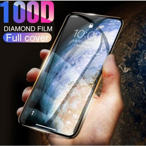 100D Full Cover Protective Glass for IPhone X XR XS 6 6S 7 8 Plus Screen Protector Film on IPhone XR XS MAX 5 5S SE 8 7 X Glass