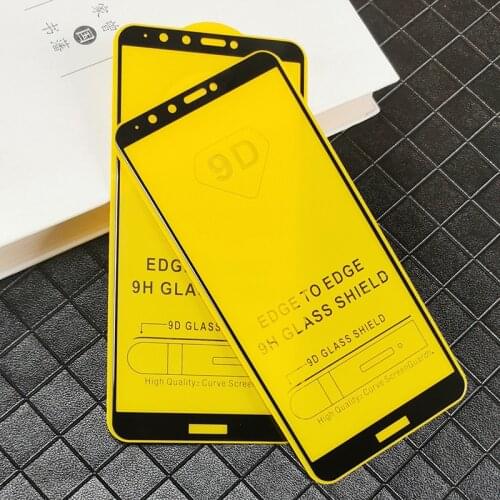 10Pcs 9D Full Cover Screen Protector For Huawei Honor 30 S X10 Nova7 Nova5 6 P Smart Glass Film For huawei V30 20 Pro 8S 9X
