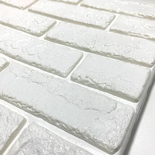 3D Wall Stickers Waterproof Self-adhesive Wallpaper Foam Sticky Panels Bedroom Living Decor Room Kitchen TV Backdrop Decoration