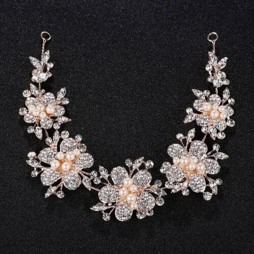 Wedding dress accessories pop rose hairpin hair band wild bridal hairband soft bridal headdress wedding decoration