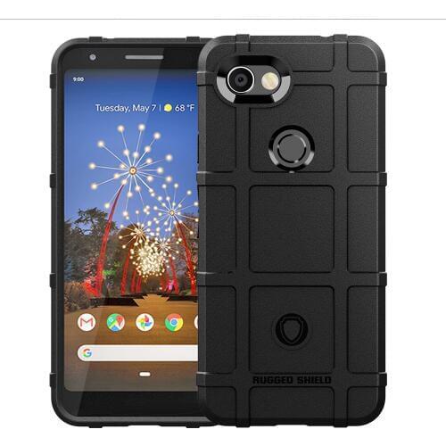 Armor Shock Absorption Shockproof Case For Google Pixel 3a Case Pixel3a Anti Scratch Carbon Fiber Design Phone Back Cover 5.6"