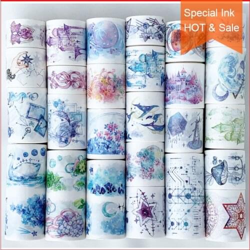 Free shipping,Special ink washi tape,80149,DIY craft masking tape,Scrapbook Diary gift,Many Coupons & illusion dream patterns