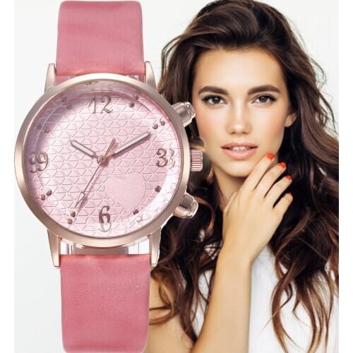 Retro Simple Women Watches Laides Casual Quartz Wrist Watch Multicolor Leather Band New Strap Watch Female Clock Reloj Mujer