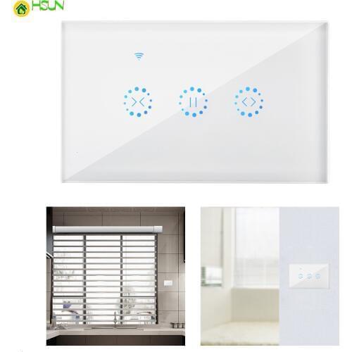 Ewelink smart curtain motor Electrical Blinds WiFi Switch Touch APP Voice Control by Alexa Echo Google Home AC 110 V 220V EU/US