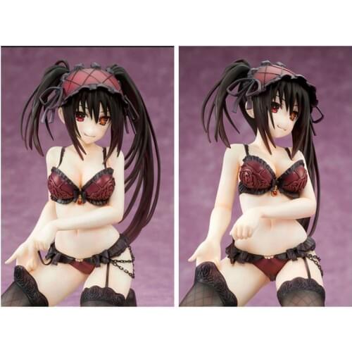 16cm Date A Live Tokisaki Kurumi sexy girl Figure PVC Collection Model toys for christmas gift