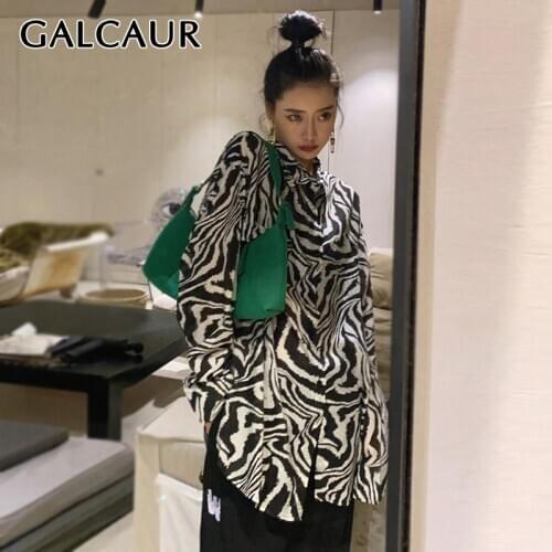 GALCAUR Women's Printed Shirts