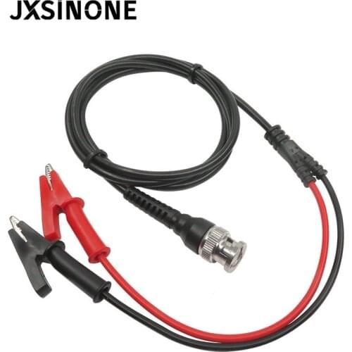 Cleqee P1003 Hot Sale BNC Q9 To Copper Doal Alligator Clip Oscilloscope Test Probe Cable Free Shipping