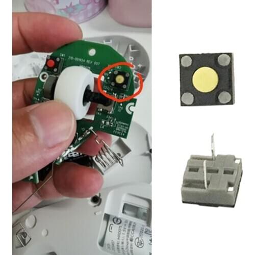 2pcs Micro Switch 6*6*4.3 mm Square Silent Switch Button Mouse DIP Microswitch Tact Switch
