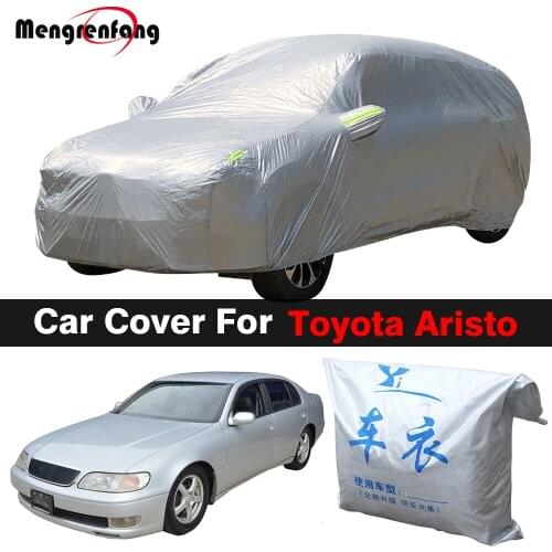 Outdoor Car Cover For Toyota Aristo Auto Indoor Anti-UV Sun Shade Snow Rain Resistant Dustproof Cover