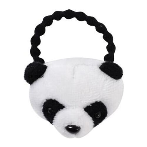 New Panda Cute 3-10CM, Stuffed Animal Doll , Hair Tie Decoration Plush Toy