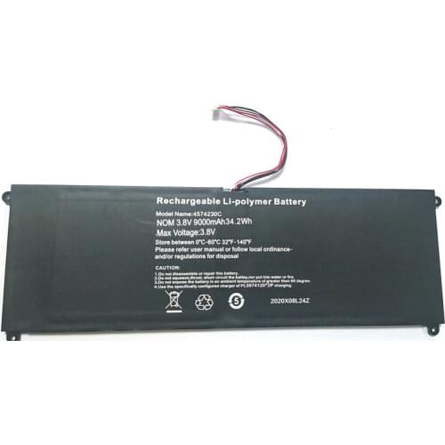 New High Quality 9000mAh Battery with 7 lines for IRBIS NB33 laptop PC