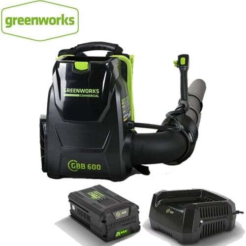 Outdoor Garden Leaf Blower Greenworks Pro 82V 600 CFM DigiPro Cordless Leaf Blower, 82V 5.0ah battery and charger