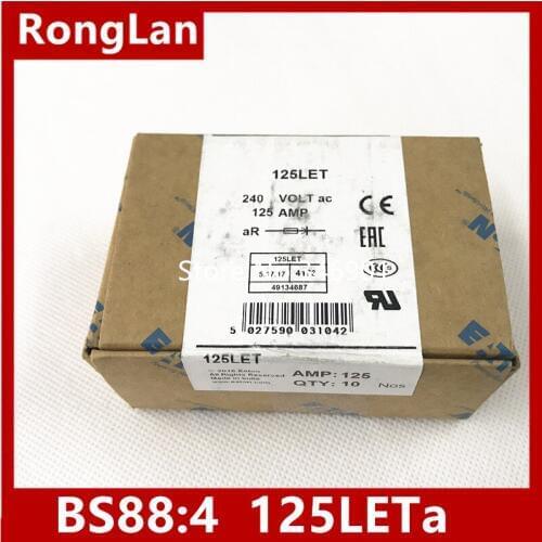[SA]Authentic BUSSMANN Fuses BS88: 4 125 LET 125A 240V 125LET Fuse Fast-Acting--20PCS/LOT