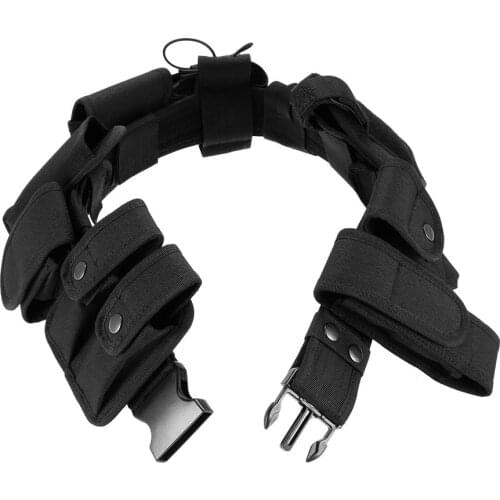 Tactical Waist Belt Water Resistant Adjustable Training Waistband Support For Molle System