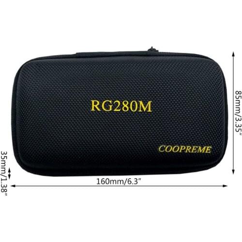 T3EE Retro Game Console Protection Bag Dust-proof Storage Handbag Carrying Case Box for RG280M Game Host Accessories