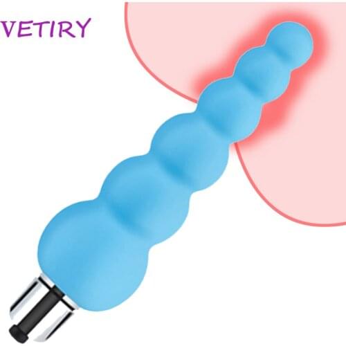VETIRY Anal Bead Vibrator G Spot Vibrator Magic Wand Anal Plug Clitoris Vagina Stimulator Sex Toys for Women Female Masturbation