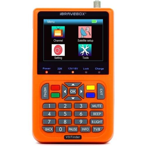V9 Finder Digital Satellite Finder LCD Satellite Finder Digital Satellite Signal Finder Meter Satellite Meter Satellite Finder