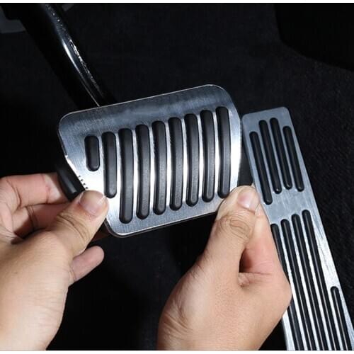 For BMW 5 6 Series G30 G30 G32 2017-2020 Car Accelerator Brake Foot Rest Pedal Pads Car Styling AccessoriesAluminum Alloy