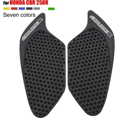 For HONDA CBR 250R 7 Colour High Quality Motorcycle Tank Traction Pad Side Gas Knee Grip Protector Anti Slip Sticker