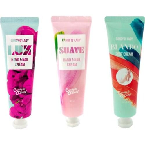 Hand / Foot Cream - Luz/Suave Hand & Nail Cream + Blando Foot Cream [Set] Moisturize Hand Feet Lotions Skin Care Korea Cosmetic