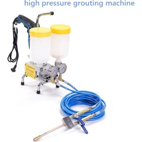 Double Liquid Type High Pressure Grouting Machine JBY-618 Double Liquid Polyurethane foam/epoxy Injection Grouting Machine 220V