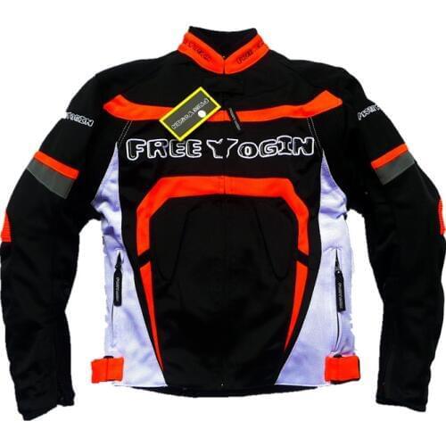 Free yogin new model have pads men jackets/motorcycle jackets/riding jackets / outdoor clothing