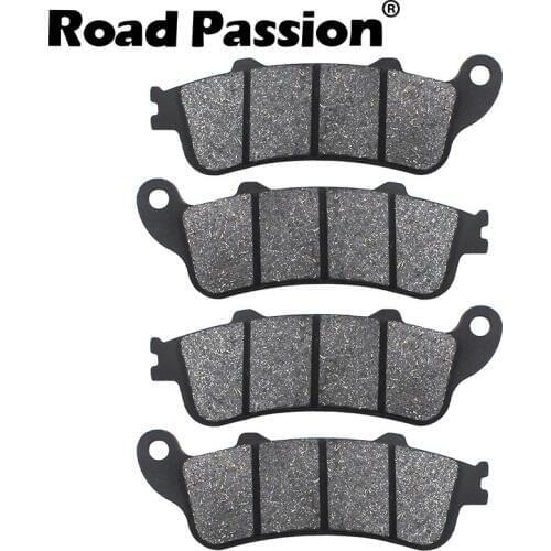 Motorcycle Front & Rear Brake Pads For HONDA VFR800 VFR800A CBR1100XX ST1100A ST1300A GL1800A VTX1800 VTX1800N XL1000 NRX1800