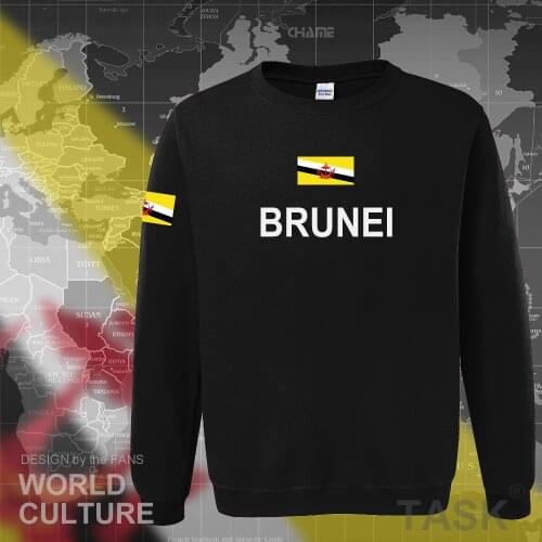 Nation of Brunei hoodie men sweatshirt sweat new hip hop streetwear tracksuit nation footballer sporting country BRN Bruneian