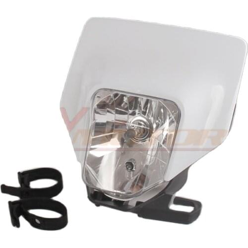 New 2018 Headlight Headlamp Head Light Lamp Supermoto Fairing For HUSQVARNA Universal Off road Dirt bike