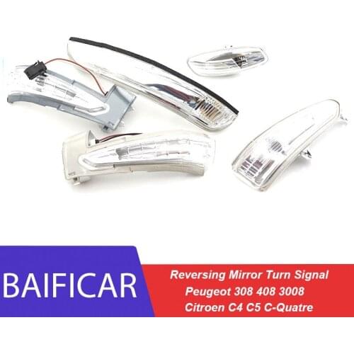 Baificar Brand New Reversing Mirror Turn Signal For Peugeot 308 408 Citroen C4 C-Quatre 3008 C5