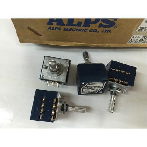 Original new 100% 27 type volume potentiometer double A50K-25MM flower shaft (SWITCH)