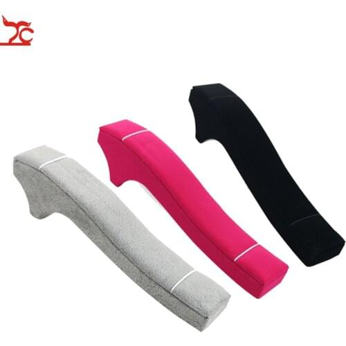 Portable Velvet Bracelet Necklace Display Stand Holder Watch Jewelry Organizer Rack Anklet Jewelry Showcase Stand