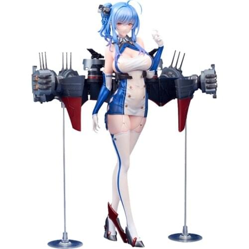 Pre-Sale 26Cm Azur Lane St. Louis Sexy Anime Action Figure Two Versions Hand-Made Pvc Model Dolls Tabletop Toys Ornaments