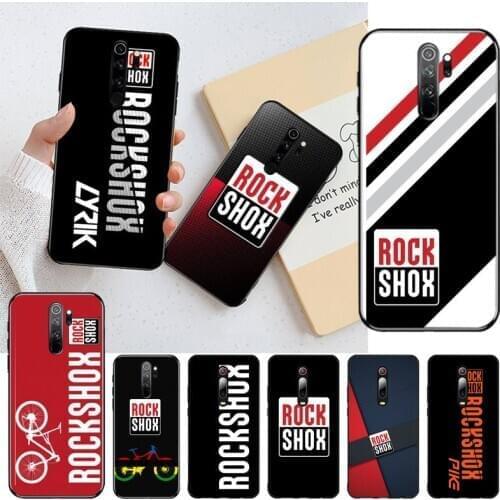 Rockshox Bicycle MTB pattern Phone Case for Redmi 9A 8A 7 6 6A Note 9 8 8T Pro Max Redmi 9 K20 K30 Pro