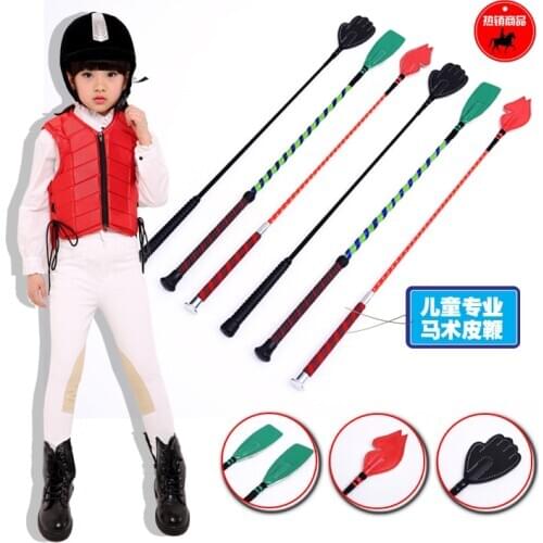 Equestrian supplies child quirt short whip