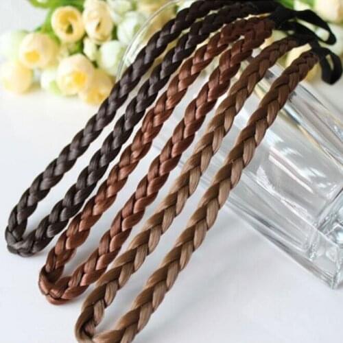 Tx239 Fashion Vintage Little braids wig hair accessories hair band rubber hair braids hair clips rope Headband 1pcs