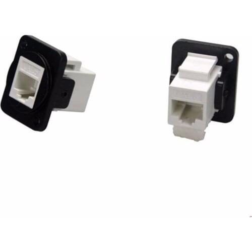 Hight quality 5pcs/lot NE8FDY type at6 Ethercon Socket with plastic